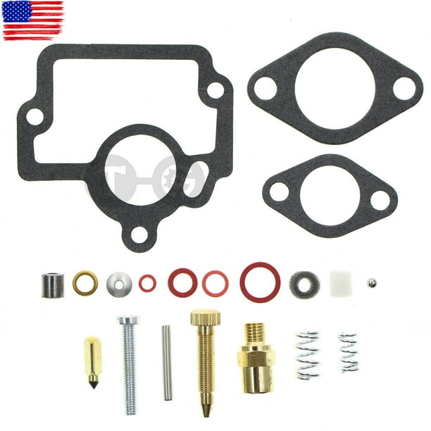 Carburetor Repair Rebuild Kit for International Farmall IH H O4 W4 I4 HV Tractor Carburetor Repair Rebuild Kit for International Farmall IH H O4 W4 I4 HV Tractor